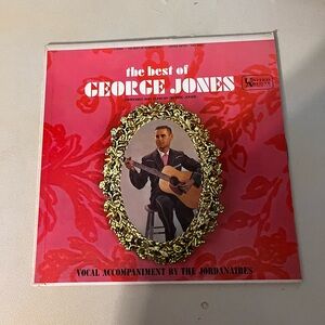 George Jones The Best of Vinyl Album